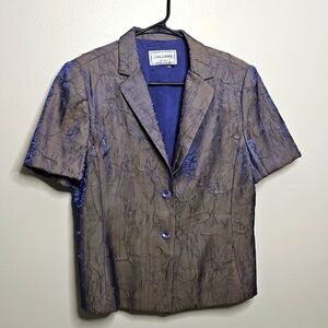 Lena Gabrielle Crinkled Jacket Women's Large/XL